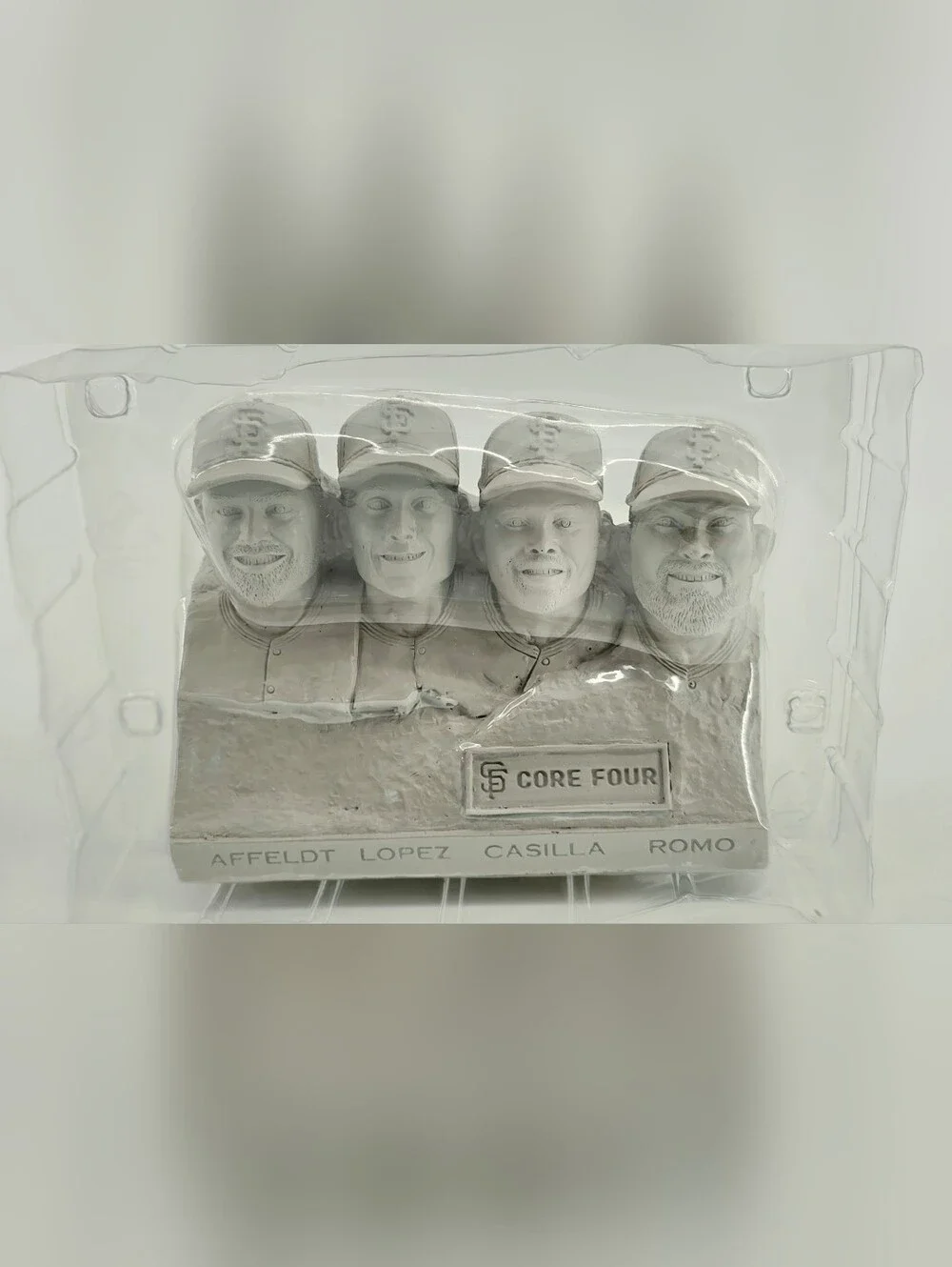 San Francisco Giants “2024 Core Four” Statue – Affeldt • Lopez • Casilla • Romo - Picture 7 of 13